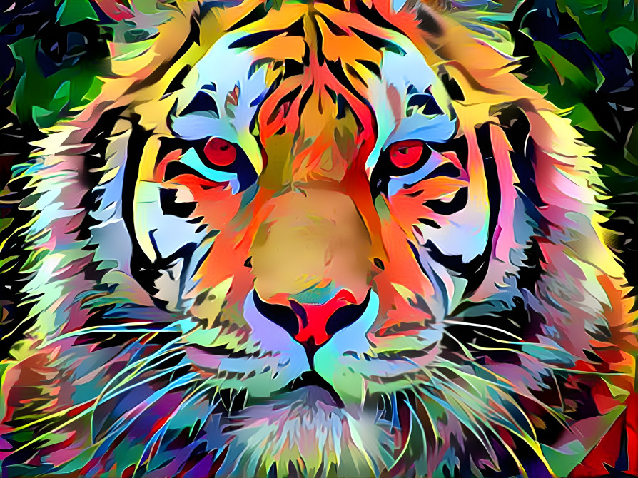 Rainbow Tiger