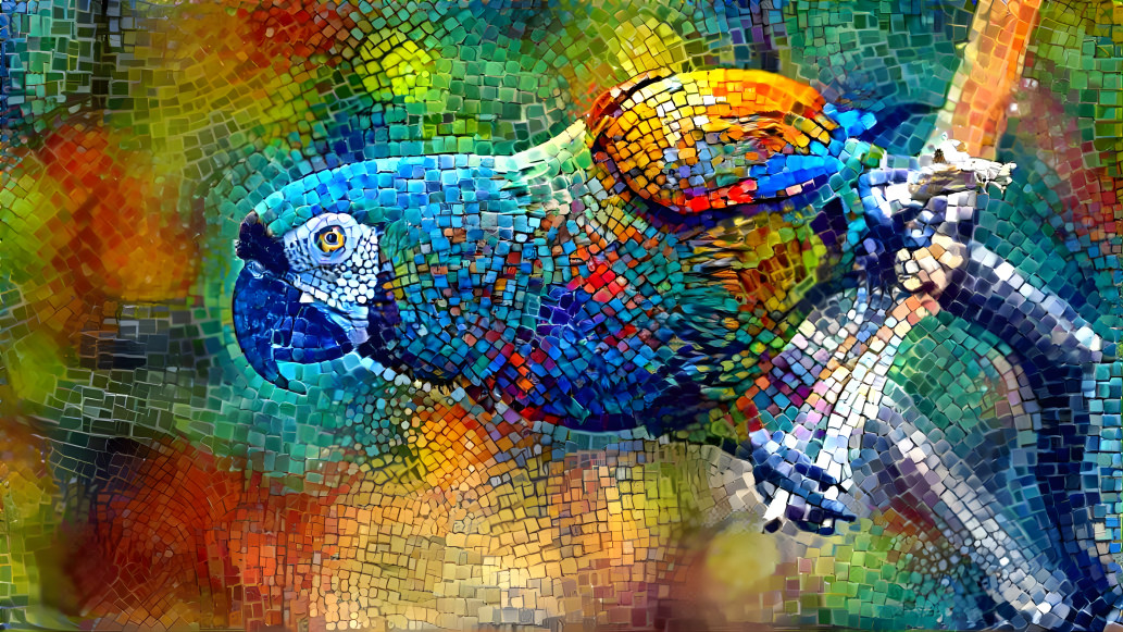 Mosaic Parrot