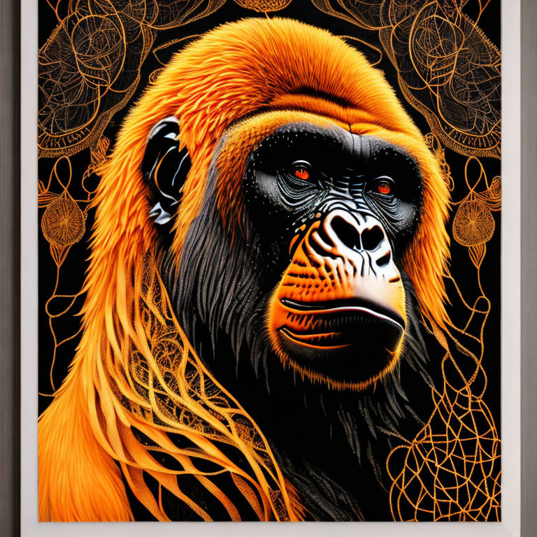 Fantasy Gorilla Portrait