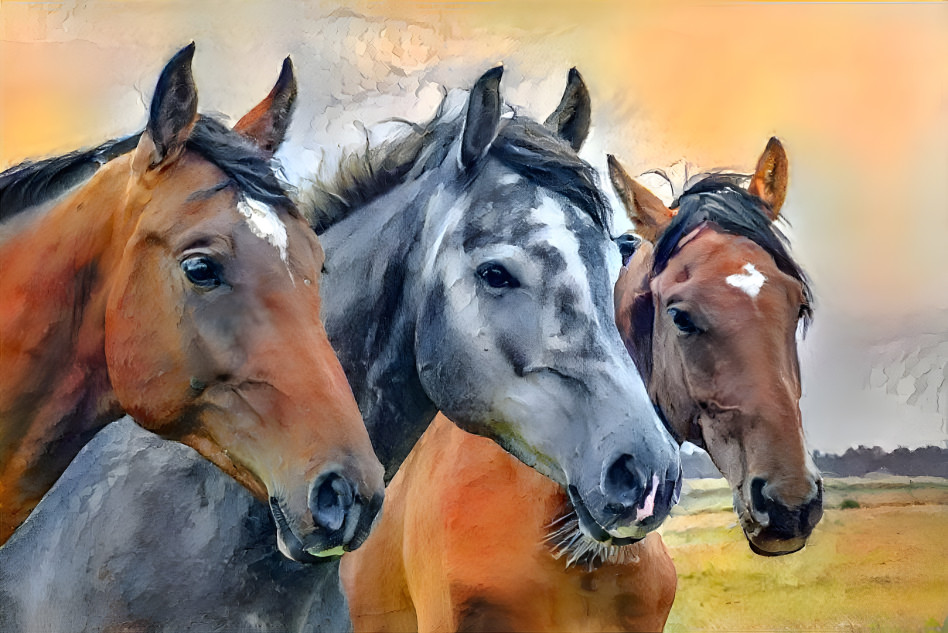 Horse Trio