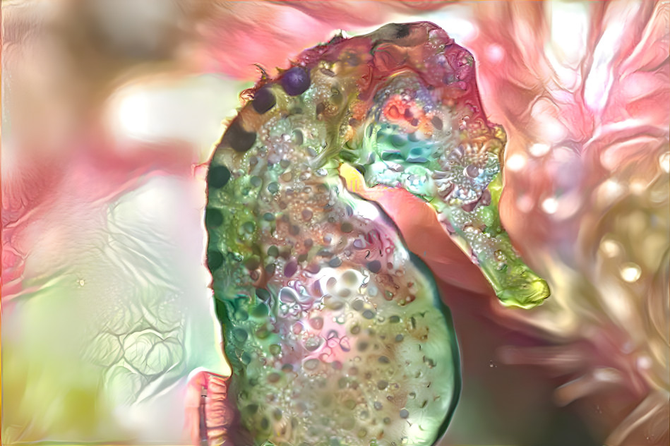 Mother of Pearl Seahorse