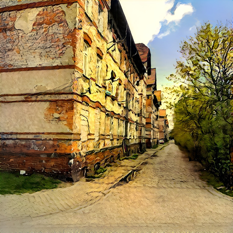 Street in Brochów