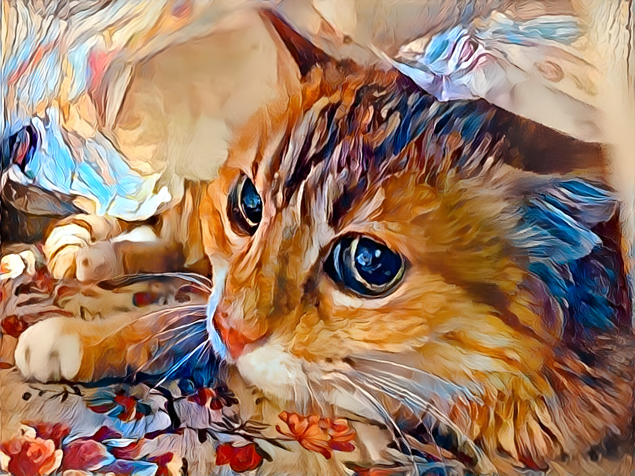 Cat art work 4