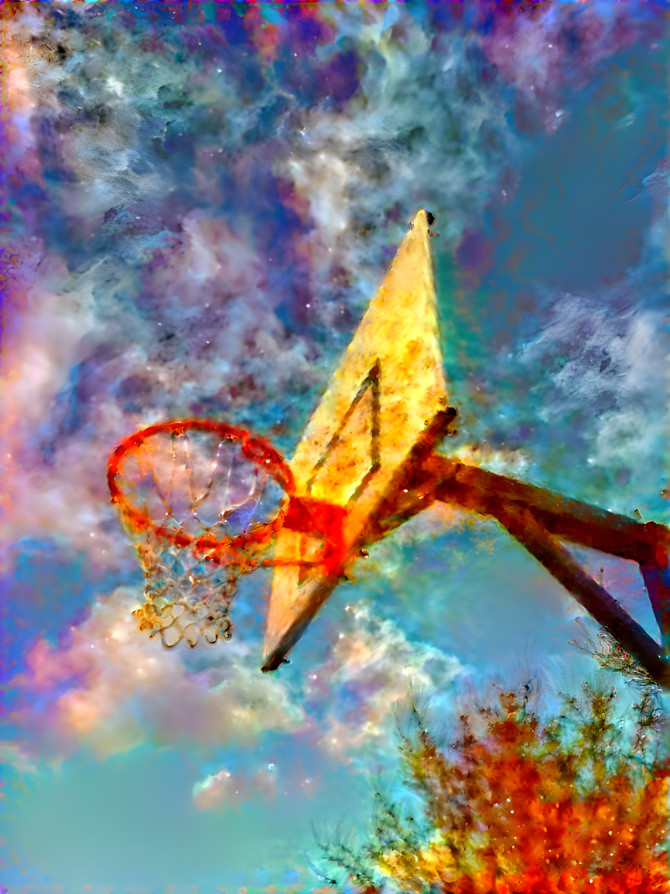 Fiery space Hoop