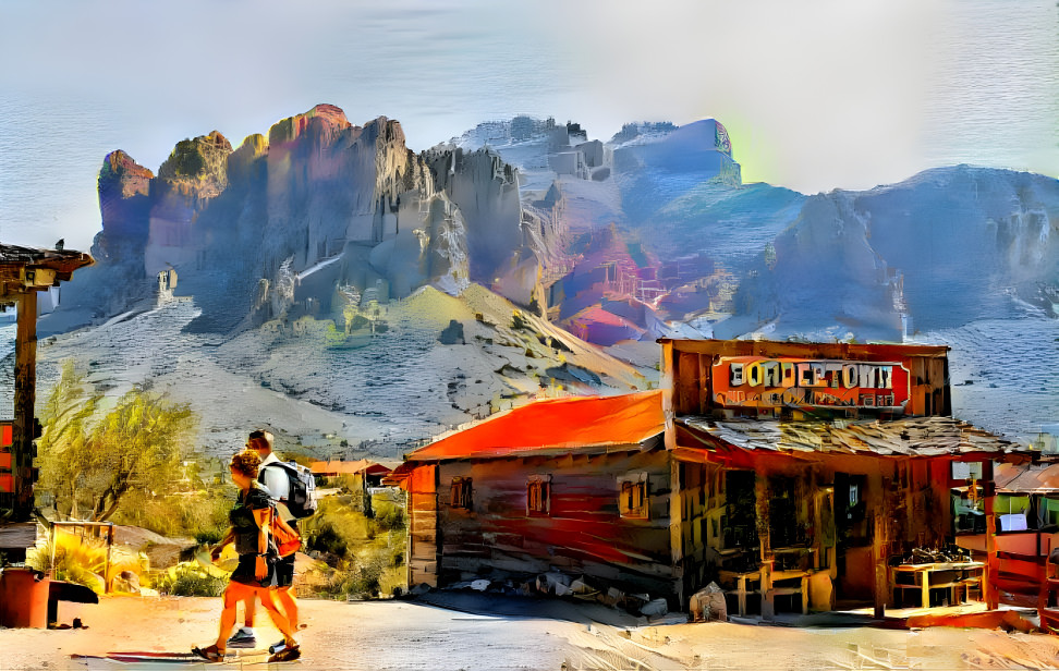 The Superstition Mountains