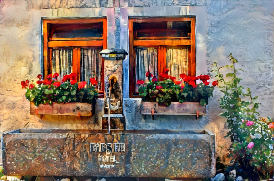 Windows at the Fountain