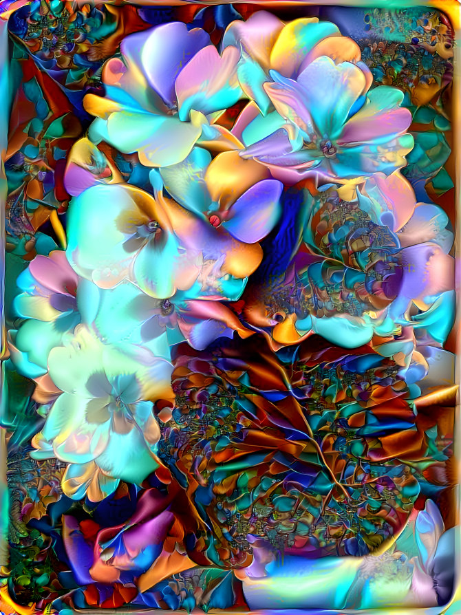 Floral Art Series - Colorful Blossoms