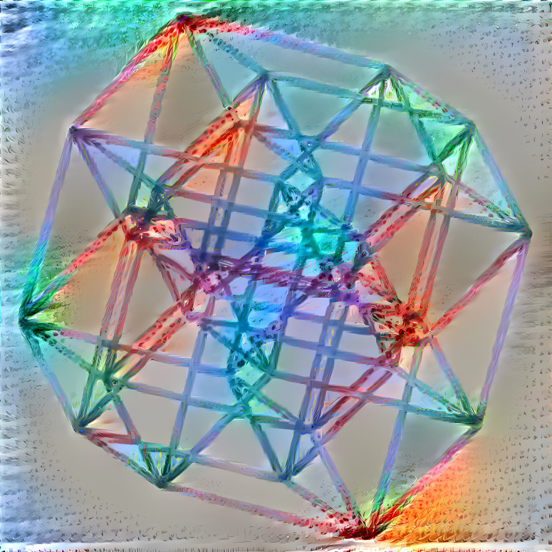 geometric structure, 5-dim. cube