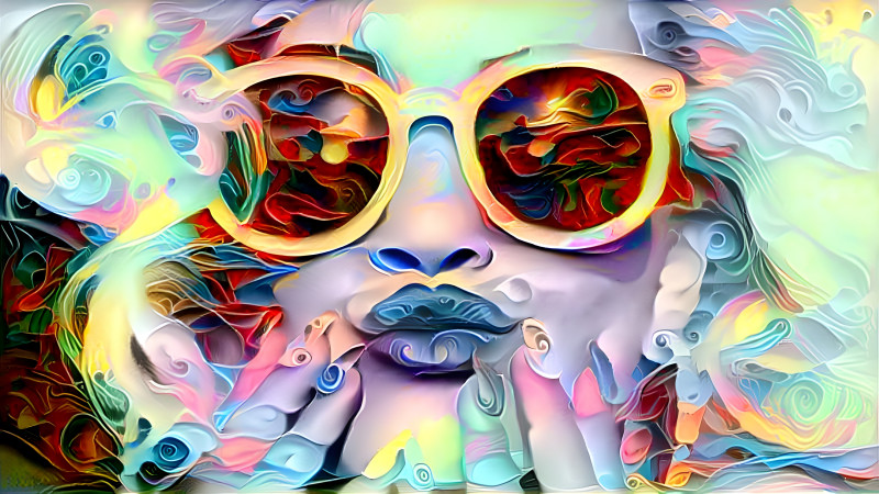 face with sunglasses