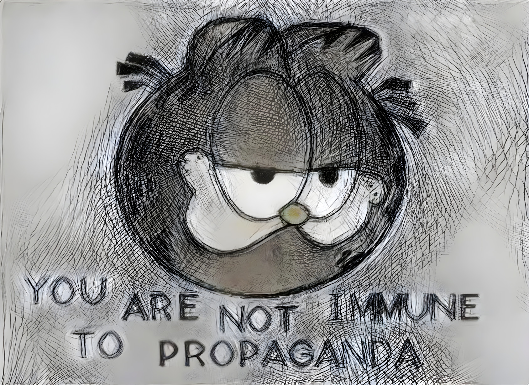 YOU ARE NOT IMMUNE TO PROPAGANDA 