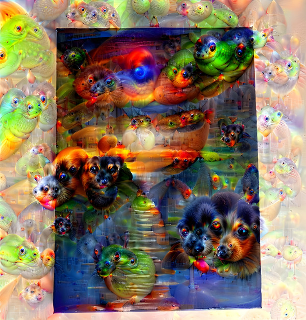 Deep Dream river