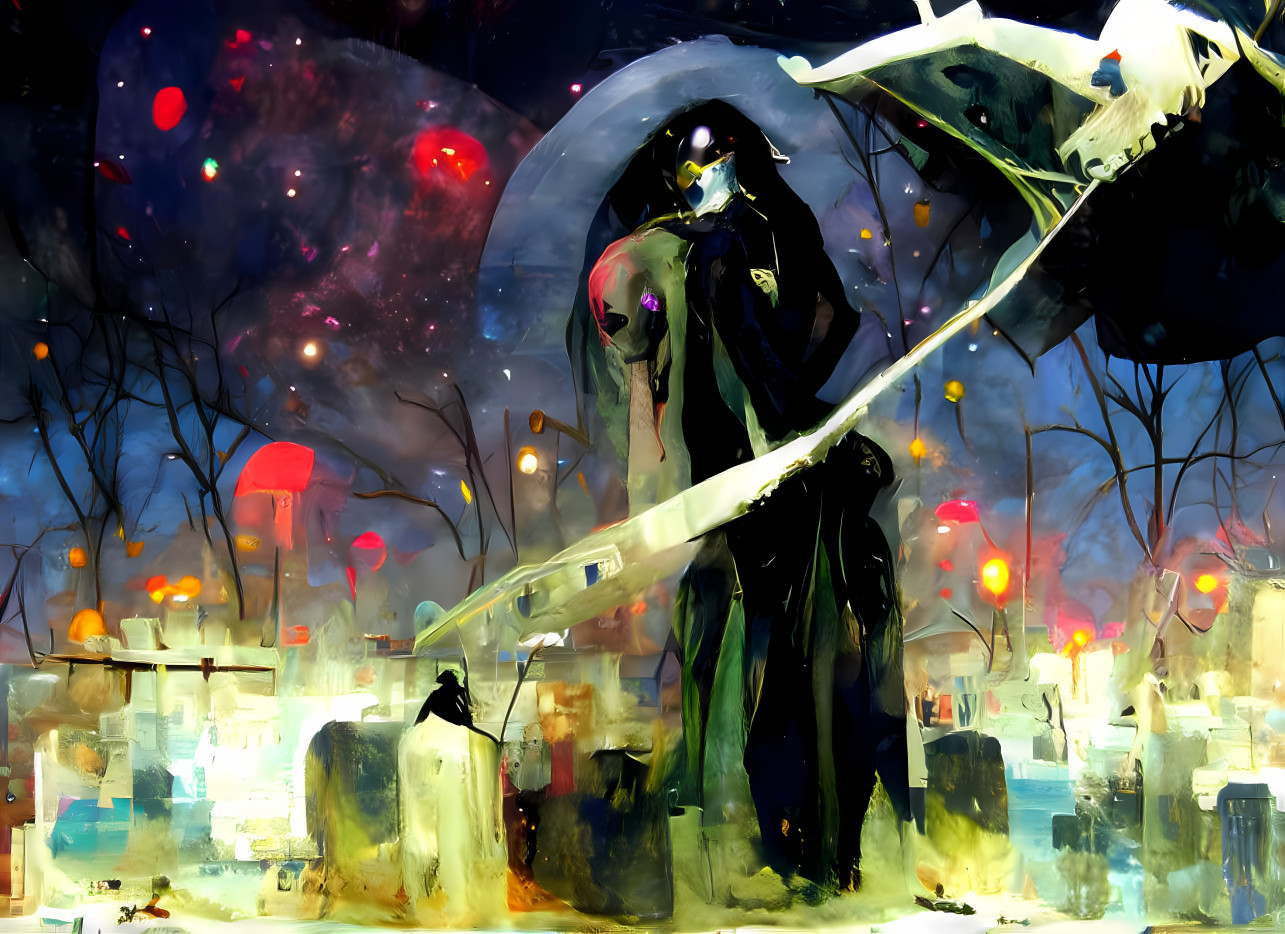 Reaper in Graveyard