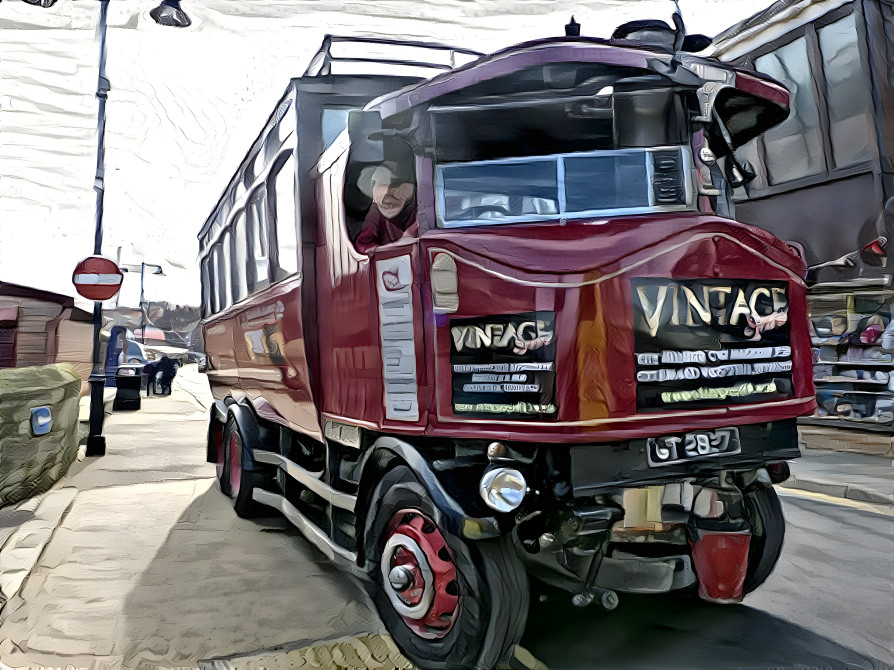 Whitby Steam Bus