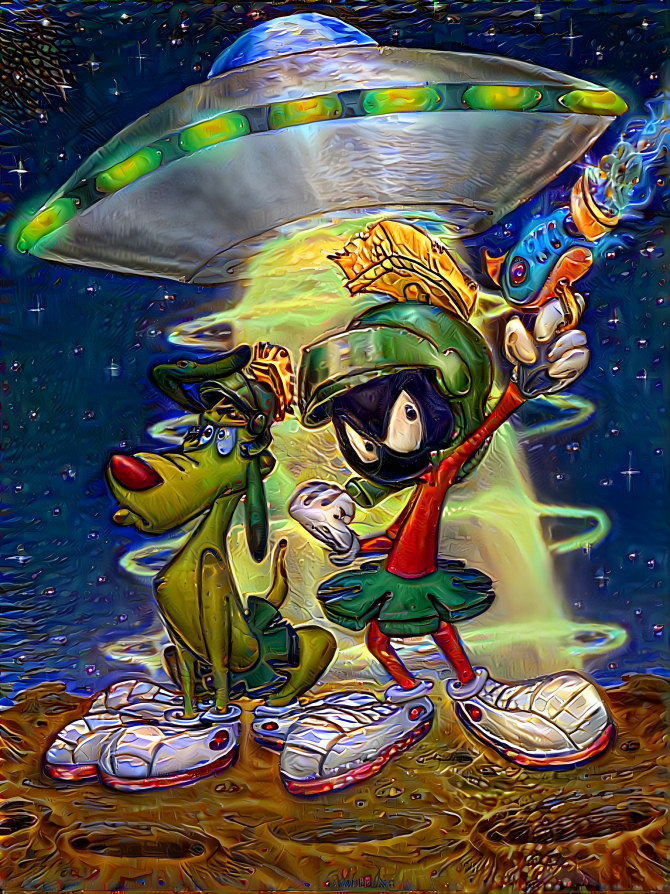 Marvin Takes Over Earth