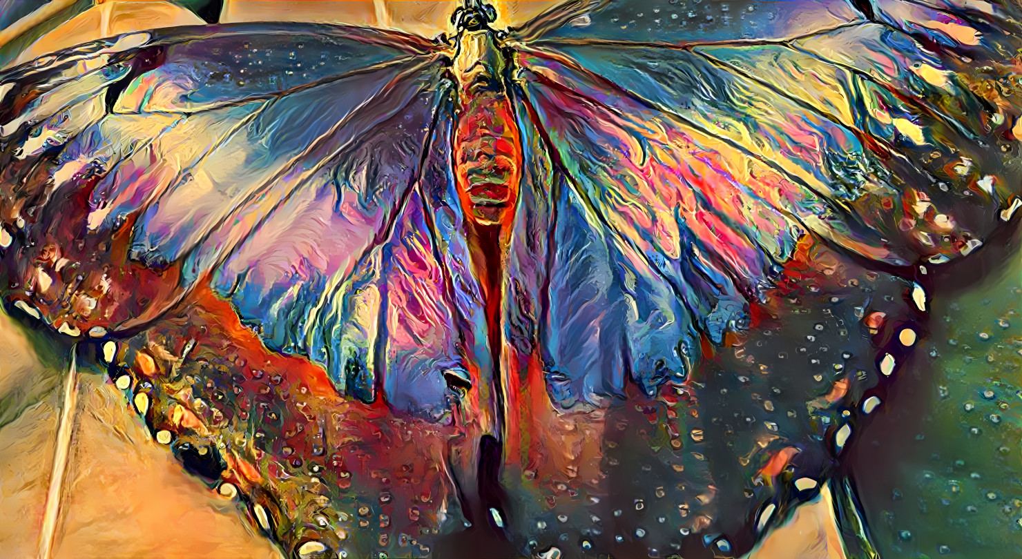 Iridescent Morpho