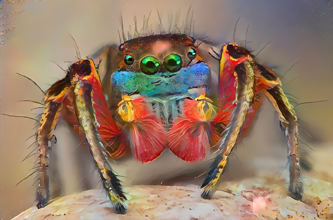 Cute peacock spider 2 