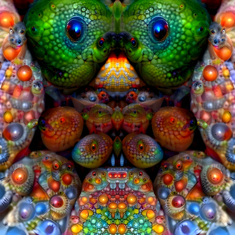 Untitled Reptilian Dream