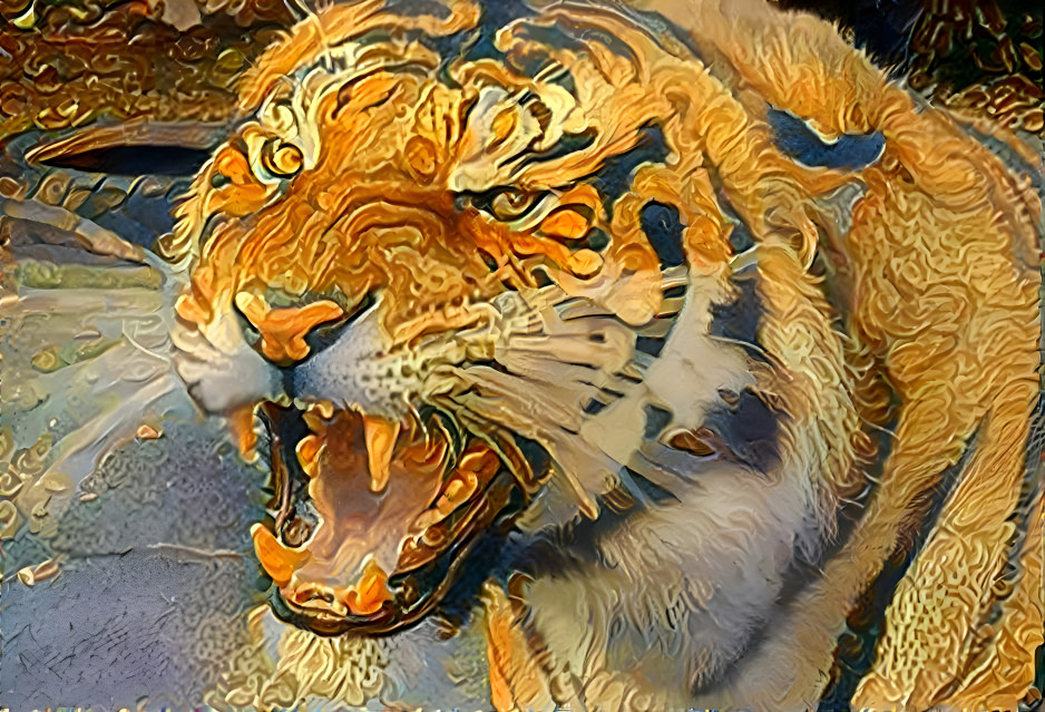 Purring Tiger