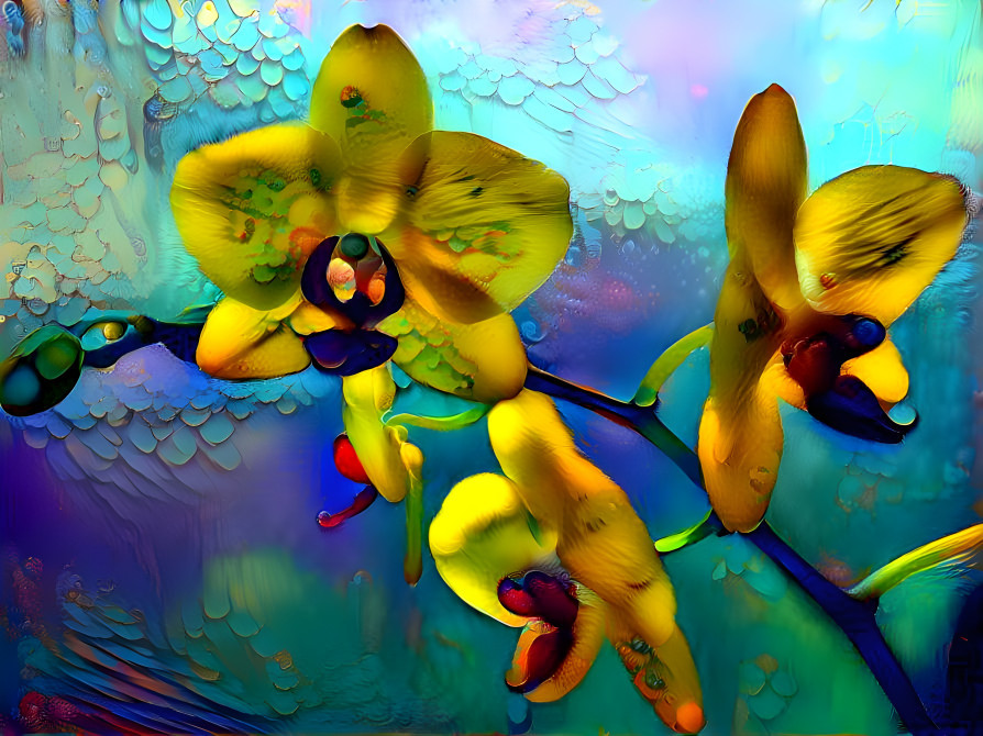 Yellow Orchids