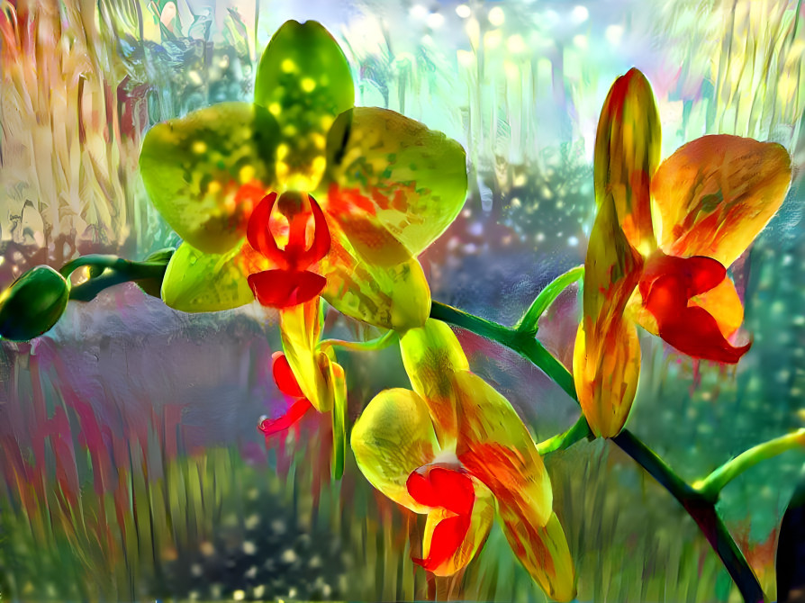 Painted Orchids