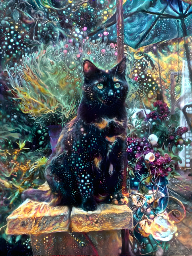 Cleo in the Magical Garden Where the Fairies Live