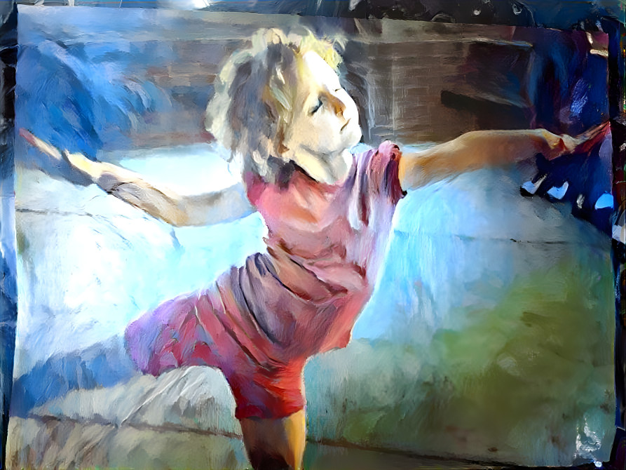 Child Dancing Through the Jello Film