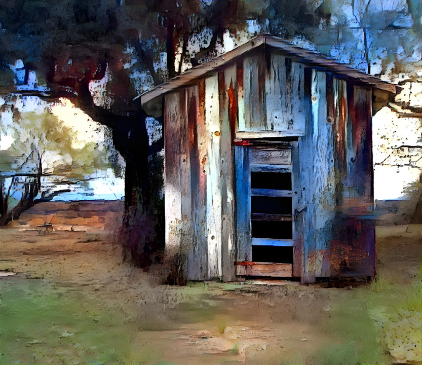 Little shed at Camp Wood