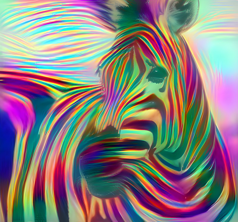 Funky Zebra I