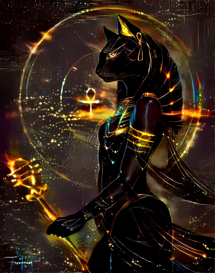 Bastet the goddess herself 