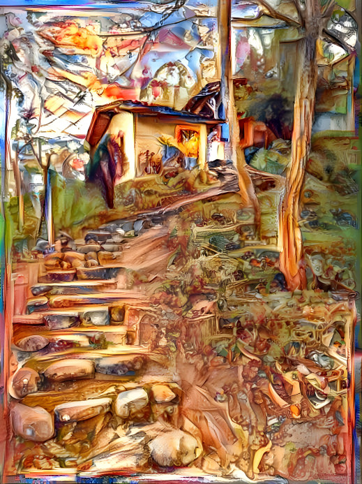 Stairway to Casa Pajarito