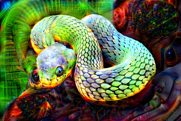 glitch snake