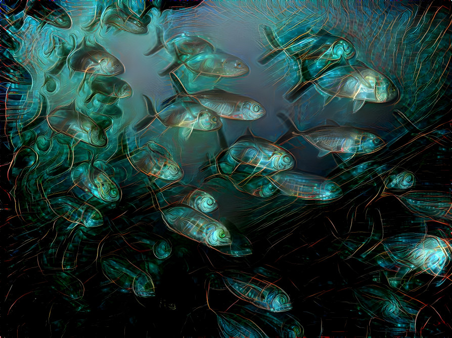 ghost fish swarm