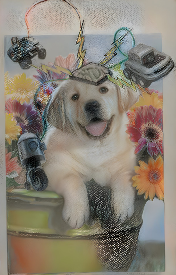 Puppy Brain Controlled Robots