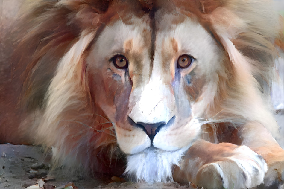 Pretty lion