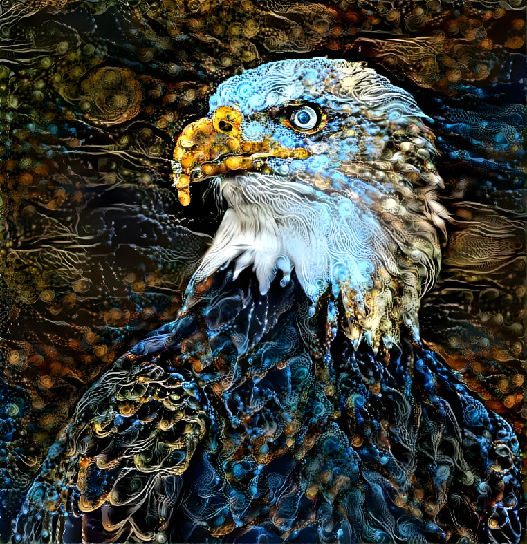 Swirly eagle