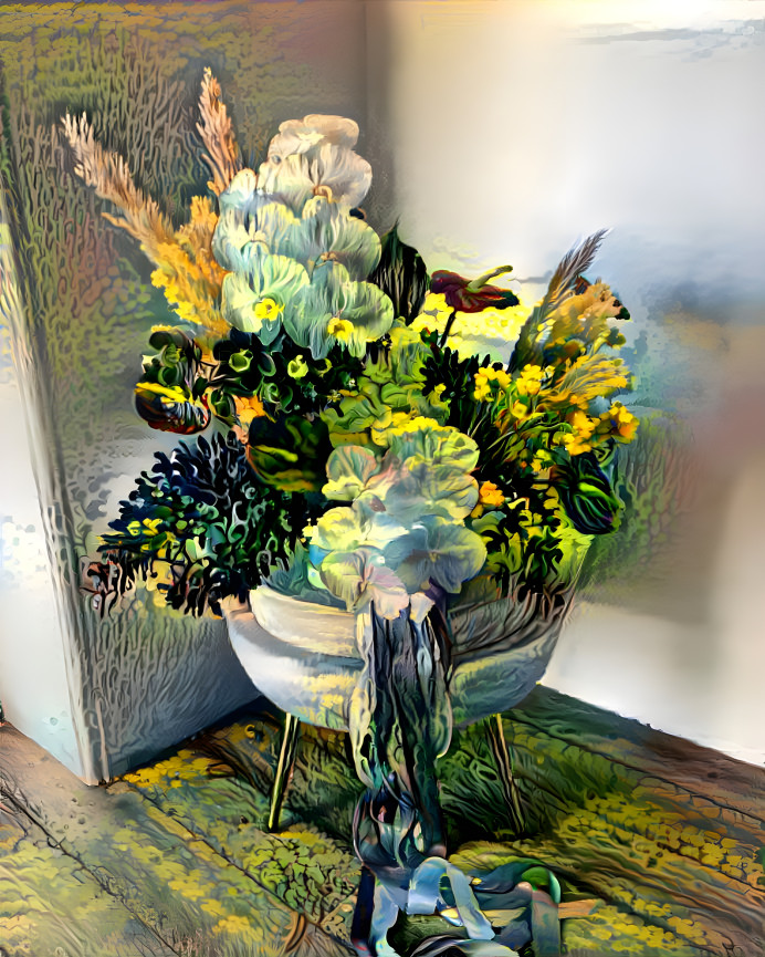 Flowers in a vase