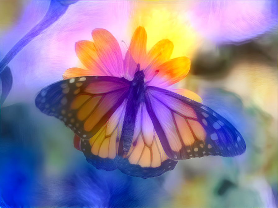 Vibrant butterfly