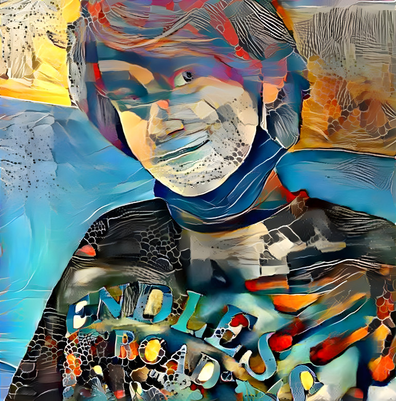 Friends in deep dream