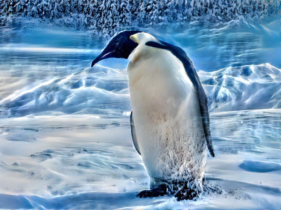 Antarctic Chill Emperor Penguin