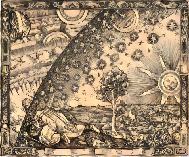 Flammarion Engraving