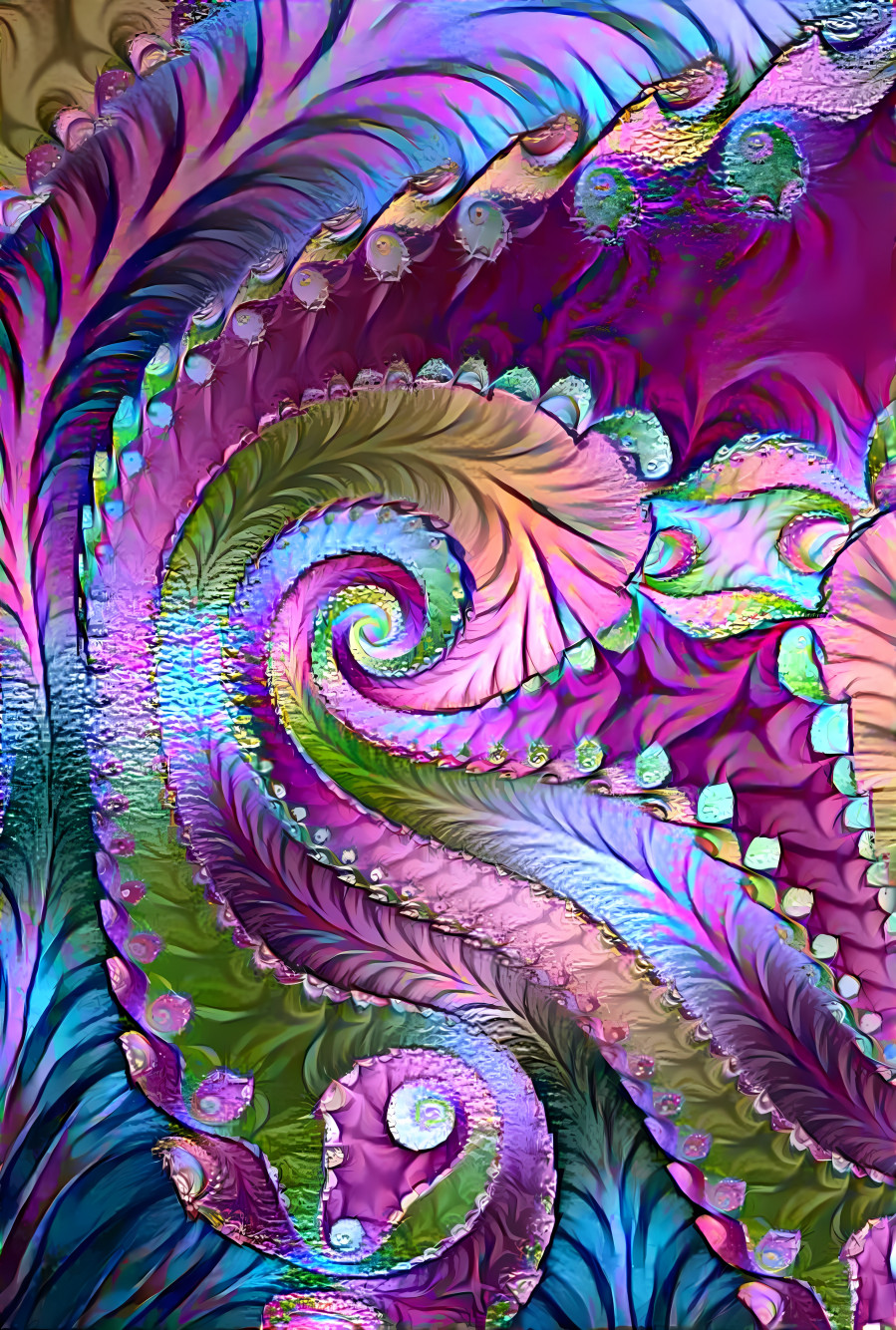 Fractal stained glass