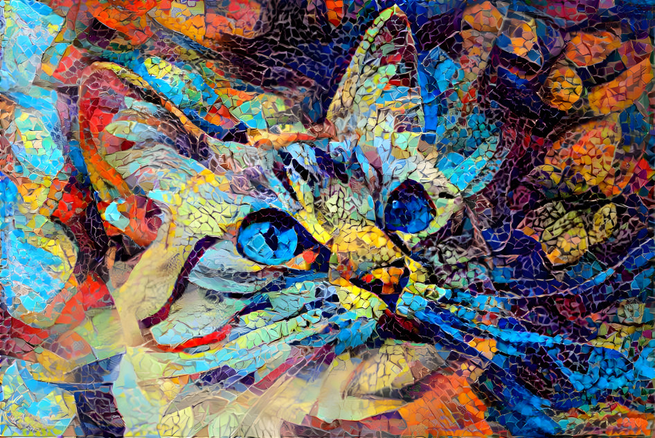 Mosaic Cat