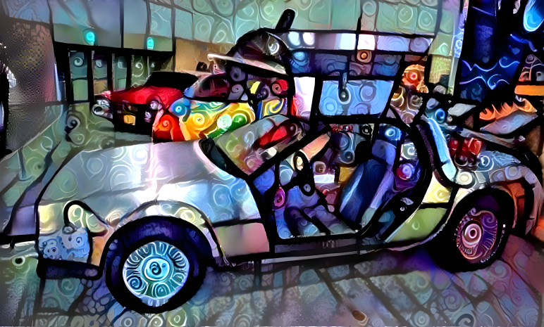 DeLorean Time Machine Digital Photo Art 6