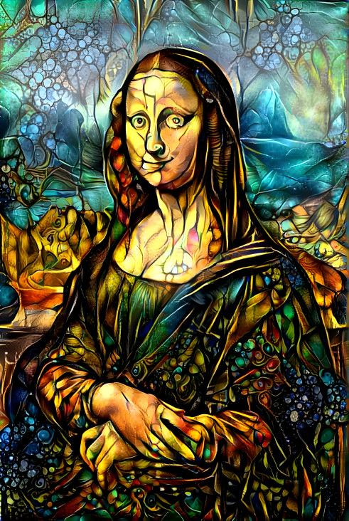 Mona Lisa mix style 3