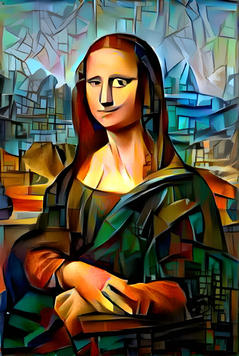 Mona Lisa mix style 1