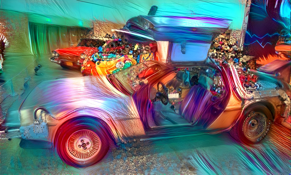 DeLorean Time Machine Digital Photo Art 15