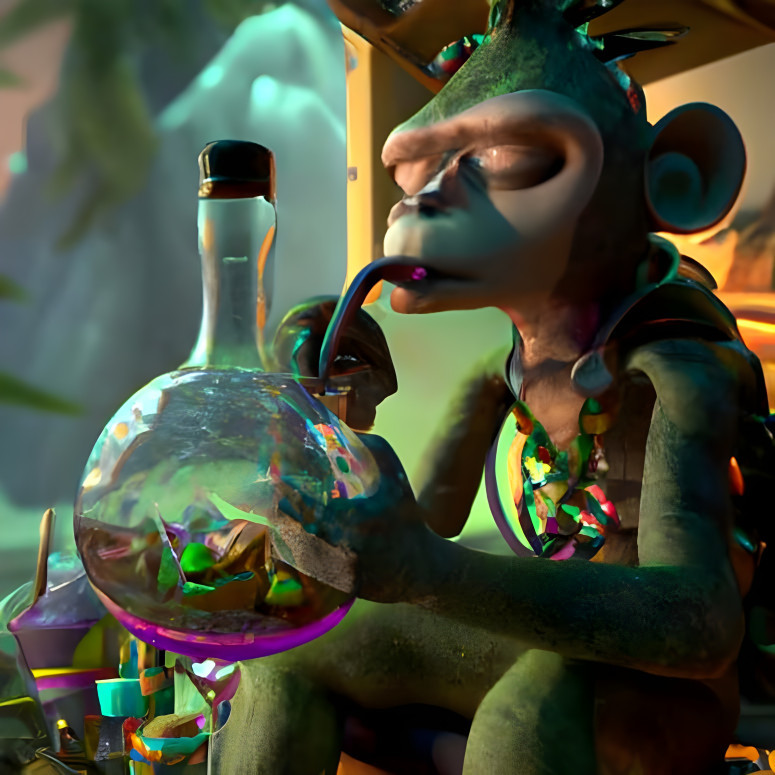 BONG MONKEY 