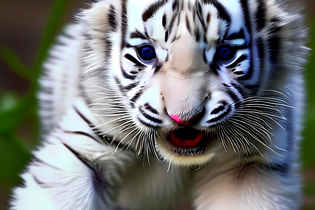 Siberian tiger cub 