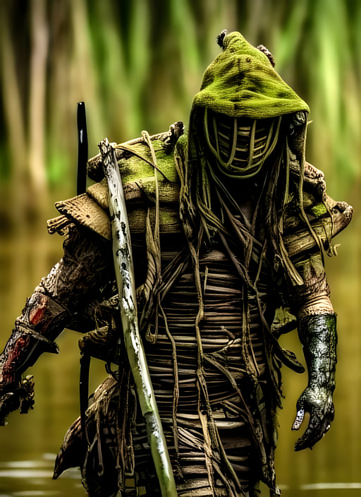 Ronin ready for battle 