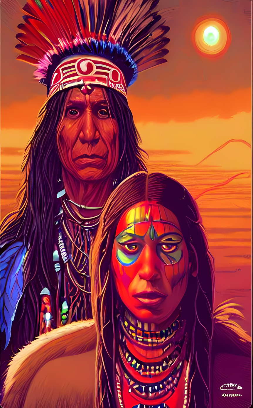 NATIVE AMERICAN FAMILY